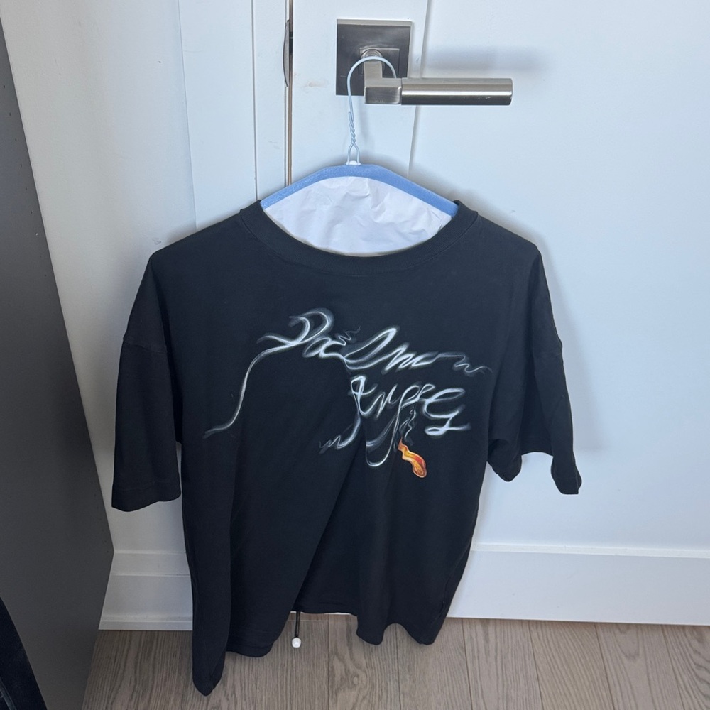 Palm Angels Black Graphic Tee